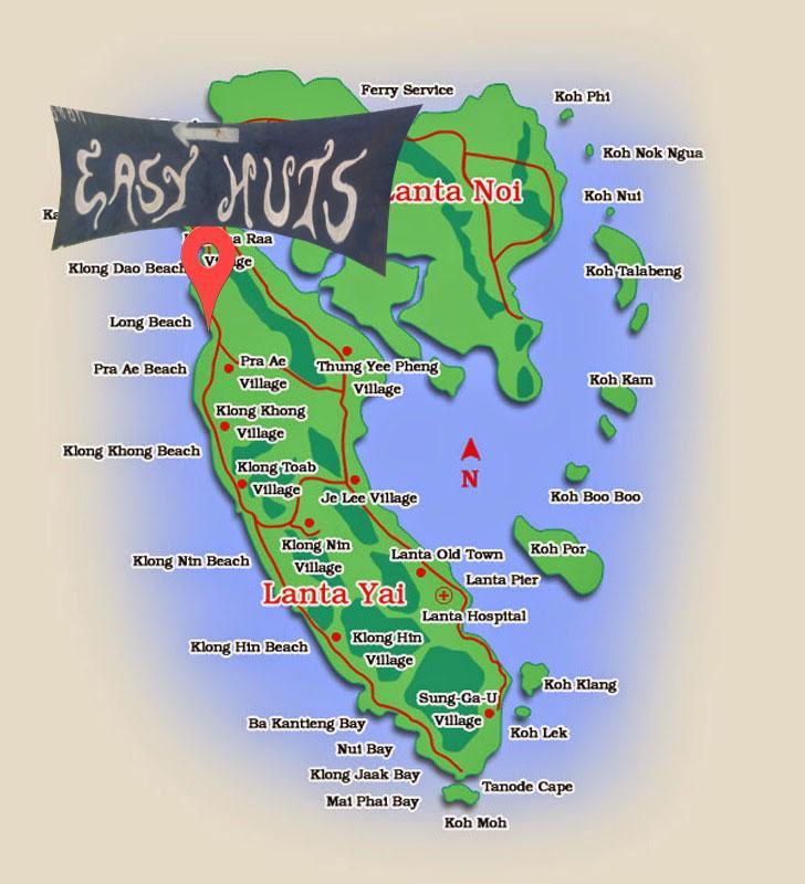 Отель Easy Huts Ко-Ланта Экстерьер фото